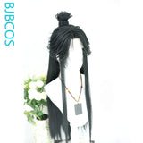 [Styled Wig]Xie Lian Morning Su Shiyu Cosplay Wig Ancient Style Hanfu Young Man Imitates Lace Front Wig Covers For Versatile