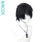 [Styled Wig]Universal magnetic suction bangs, detachable and replaceable short hair COS style wig cover