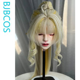 [Styled Wig]‌‌Suisui‌ Cosplay Wig Game Wuthering Waves Woman Long 100CM Light Yellow Heat Resistant Fiber Hair Halloween Party