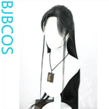 [Styled Wig]Vintage Hanfu Men's Clear and Cold Sensation Versatile COS Front Lace Three Pointed Wig Set