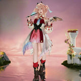 Linnea Cosplay Costume Game Genshin Impact Women's Role Play Set Anime Performance Outfit Full Set Halloween Party Bag Props