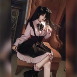 【In Stock】Tokisaki Kurumi Cosplay Costume Anime Date A Live Woman White And Black Lolita Dress Role Play New Halloween Party‌‌