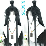 [Styled Wig]Xie Lian Chu Wanning‌ Su Yu Cosplay Lace Front Wig Or Patch Front Wig Long Black Hair Antique Style Versatile NPC