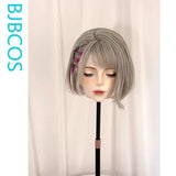 [Styled Wig]Force Hackclaw Wig Game Delta Women Man Short Mixed Gray 33CM Hair For Halloween Comicon Party Adult Wig