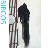 [Styled Wig]WHERE WINDS MEET Cao Jing Guanyin Lace Front Wig COS hairy girl hairstyle wig set