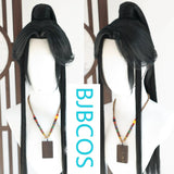 [Styled Wig]Ancient costume,Lace Front Wig ancient style novel, animation, young hero, magic path, Lansi chasing wig