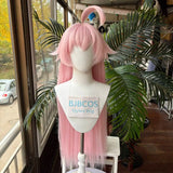 [Styled Wig]Takanashi Hoshino Cosplay Wig Game Blue Archive Women Light Pink Hair Heat Resistant Synthetic Halloween Party Wig