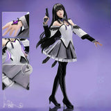 Akemi Homura Cosplay Costume Puella Magi Madoka Magica Theater Version Combat Suit UniformCosplay Halloween Party Outfit Women