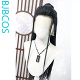 [Styled Wig]Ashes of the Kingdom‌ Man Chong‌ Front lace three pointed wig set with ancient style Hanfu men's