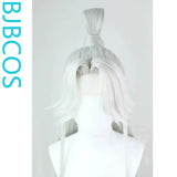 [Styled Wig]Ashes of the Kingdom‌ Silver white Lace Front Wig COS straight hair repair wig cover