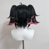 [Styled] Zenless Zone Zero Nangong Yu Cosplay Wig Anime Game Nangong Yu Hair Halloween Party Prop Rose Net Wigs