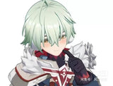 [Styled Wig]Alyosha Cosplay Wig Genshin Impact 30cm Short Light Green Wig Anime Heat Resistant Synthetic Wig For Halloween Party