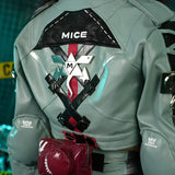 Zenless Zone Zero Air Six Science Moon City Willow Uniform Co Clothing Split Halloween Uniform Carnival Party Play Role Clothes
