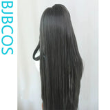 [Styled Wig]Ashes of the Kingdom‌ Guo Jiaqian lace three pointed hook wig set cos black gray green antique style