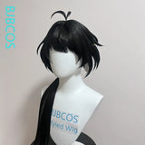 [Styled] Wuthering Waves Rover Cosplay Wig Black Heat Resistance For Women Resonator ROVER Cosplay Wig For Women