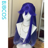 [Styled Wig]‌‌Lucilla‌ Cosplay Wig Game Wuthering Waves Woman Long 100CM Blue Gradient Heat Resistant Fiber Hair Halloween Party