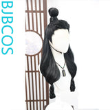 [Styled Wig]Ashes of the Kingdom‌ Lu Bu Lace Front Wig Ancient Style COS Shaped Wig Set