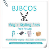 [Styled] Anime Cosmic Princess Kaguya Yachiyo Runami Cosplay Wig Silver-grey Long Ponytail with High Half-up Bun Wigs