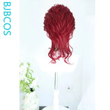[Styled Wig]Wolf Cut Mullet Cosplay Lace Front Wig Anime Short Red Hair Versatile Style Fluffy Anime Game Halloween Party Wig