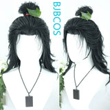 [Styled Wig]Zhong Liquan Cosplay Full Lace Wig Or Patch Wig Anime Long Black Hair Antique Style Versatile Style Halloween Party