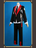 Lyndon Skott Cosplay Game Honkai Star Rail Cosplay Costume【S-3XL】Black And Red Uniform Sunglasses Suit Set For Men Outfit