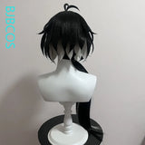 [Styled] Wuthering Waves Rover Cosplay Wig Black Heat Resistance For Women Resonator ROVER Cosplay Wig For Women