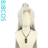 [Styled Wig]Antique style young man Lace Front Wig Chu Wanning COS wig set, versatile half tied ponytail