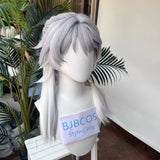 [Styled Wig]Honkai Star Rail Cifera Gray White Long Hair Halloween Carnival Party for Women Girls Carnival Props
