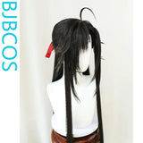 [Styled Wig]Ancient style animation envy Wei Wuxian adult Yiling ancestor patch wig set