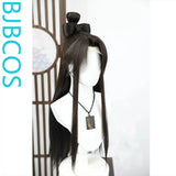 [Styled Wig]Ashes of the Kingdom‌ Lace Front Wig COS Guangling Wang Jiangdong Qiao Ying Wig Set Ancient Style