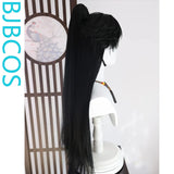 [Styled Wig]Qingwanmo Ran Hanfu Ancient Style Young Lang Wanyong COS Lace Front Wig Hairy Girl Style Wig Set