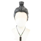 [Styled Wig]Lace Wig Vintage Old Man Film and Television Flower White Full body Styling COS Styling Wig Set