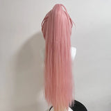 [Styled] WUWA Game Wuthering Waves Aemeath Cosplay Wig 90cm Long Pink Gradient Color Women Wigs Heat Resistant Synthetic Hair