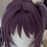 [Styled] Iroha Sakayori Cosplay Wig Ponytail Cosmic Princess Kaguya Chou Kaguya-hime Kaguya Purple Blue Hair Wigs For Women Men