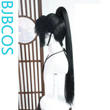 [Styled Wig]Ancient style versatile youth Lang Mo Ran Xiao Ce An high ponytail patch COS wig cover