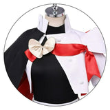 【In Stock】Sapphire Cosplay Costume Anime The Ribbon Hero Women White And Black Uniform full Set Sapphire Princess Clothes