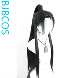 [Styled Wig]Antique style Nianlang Lace Front Wig muzi period COS wig set versatile half tied ponytail