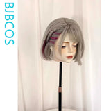 [Styled Wig]Force Hackclaw Wig Game Delta Women Man Short Mixed Gray 33CM Hair For Halloween Comicon Party Adult Wig