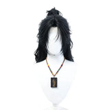 [Styled Wig]WHERE WINDS MEET young master Wolf Tail Lace Front Wig COS Hairy Girl Style Wig Set