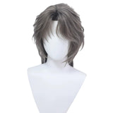 [Styled Wig]Ashes of the Kingdom‌ Lingtong COS wig wolf tail styling gray brown Lace Front Wig wig cover