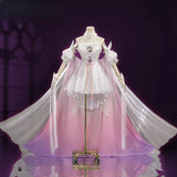 Columbina Game Cosplay Costume Genshin Impact 【XXS-2XL】Fes Cosplay Women Costume Halloween White Princess Dress Plus Size