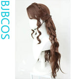 [Styled Wig]I dentity V Psychologist fashion Juliet Lace Front Wig brown COS wig cover