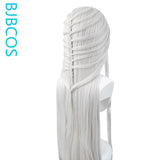 [Styled Wig]Fantasy City Sakura Sky Release Ma Tianyu Same Silver White Imitation Hand Hook Style COS Wig Set
