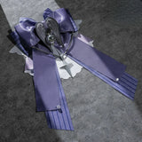 Remielle Dan Cosplay Costume Game Zenless Zone Zero ZZZ Women White And Purple Dress Cosplay Halloween Party Role Play S-XL