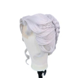 [Styled Wig]I dentity V Red Lady's Illusory Night Tide COS Lace Front Wig Silver White Wig Set