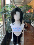 [Styled Wig]Wei Wuxian Grandmaster Of Demonic Cultivation 100CM Patch Front Wig Black Long Straight Ancient Customs Wig