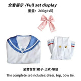 Urawa Hanako Cosplay Costume Game Blue Archive Women's White Uniform Dress Anime For Halloween Carnival Stage Party Outfit Wear