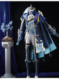 Lohen Cosplay Costume Game Genshin Impact【XS-3XL】Men Uniform Lohen  Halloween Costume Full Set Plus Size Clothing