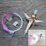 Aemeath Cosplay Prop Game Wuthering Waves Man Women 3D Printing Microphone Headpiece And Halo Role Play Prop Carnival Accessorie
