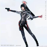 Blue Archive Cosplay moon tuning Liyin battle suit, battle leather jacket Halloween Uniform Carnival Party Play Role Clothes